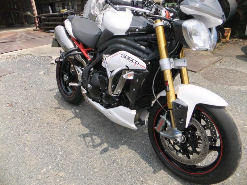 street triple stunt cage