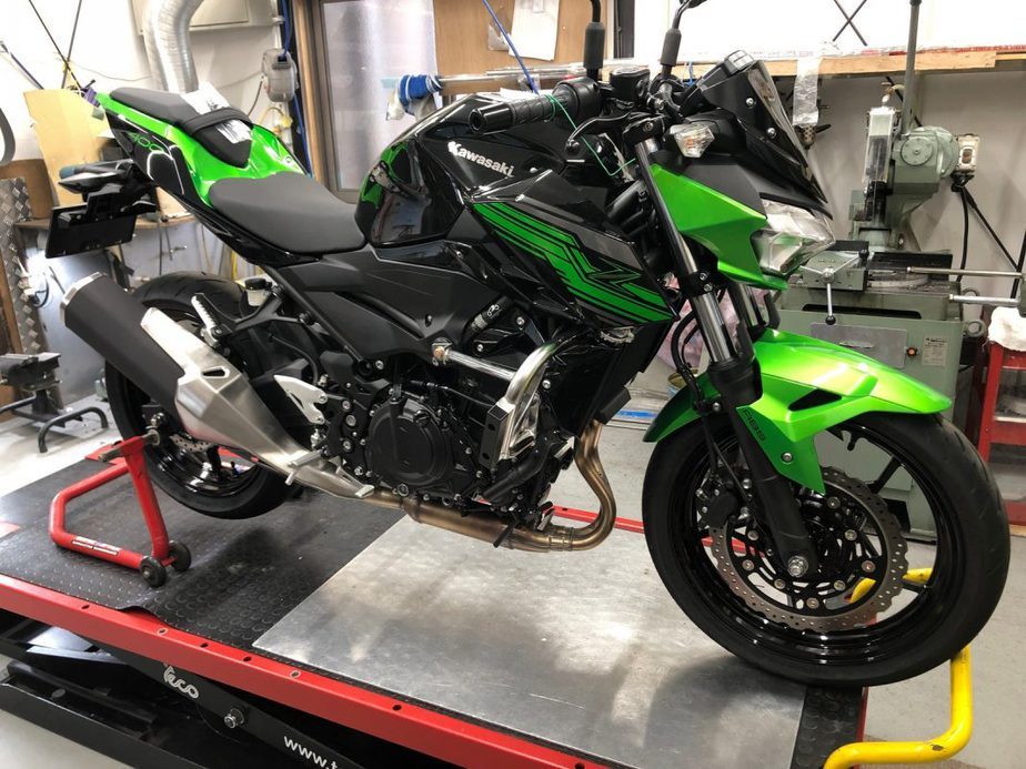 Kawasaki Z400 SSB Crash Guard Protection Kit 2019