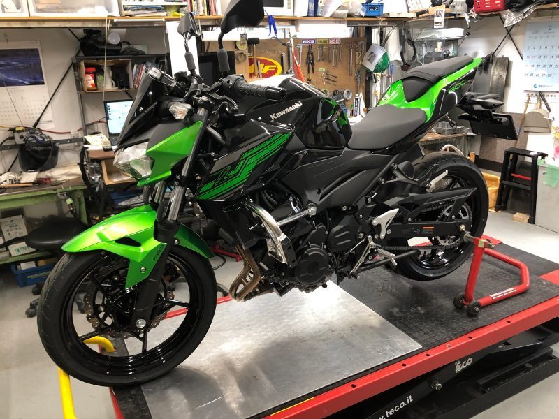 Kawasaki Z400 2019 Rear Slider Protection Kit